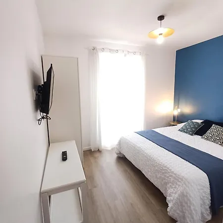 Apartment T2 L'ovalie, 4pers , 4lits, Wifi