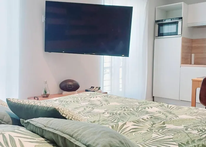 شقة T2 L'ovalie, 4pers , 4lits, Wifi أجان